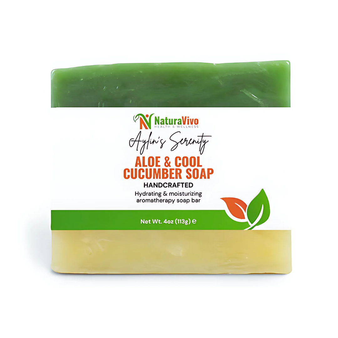 Aloe & Cucumber Bar Soap | NaturaVivo – NaturaVivo Health & Wellness