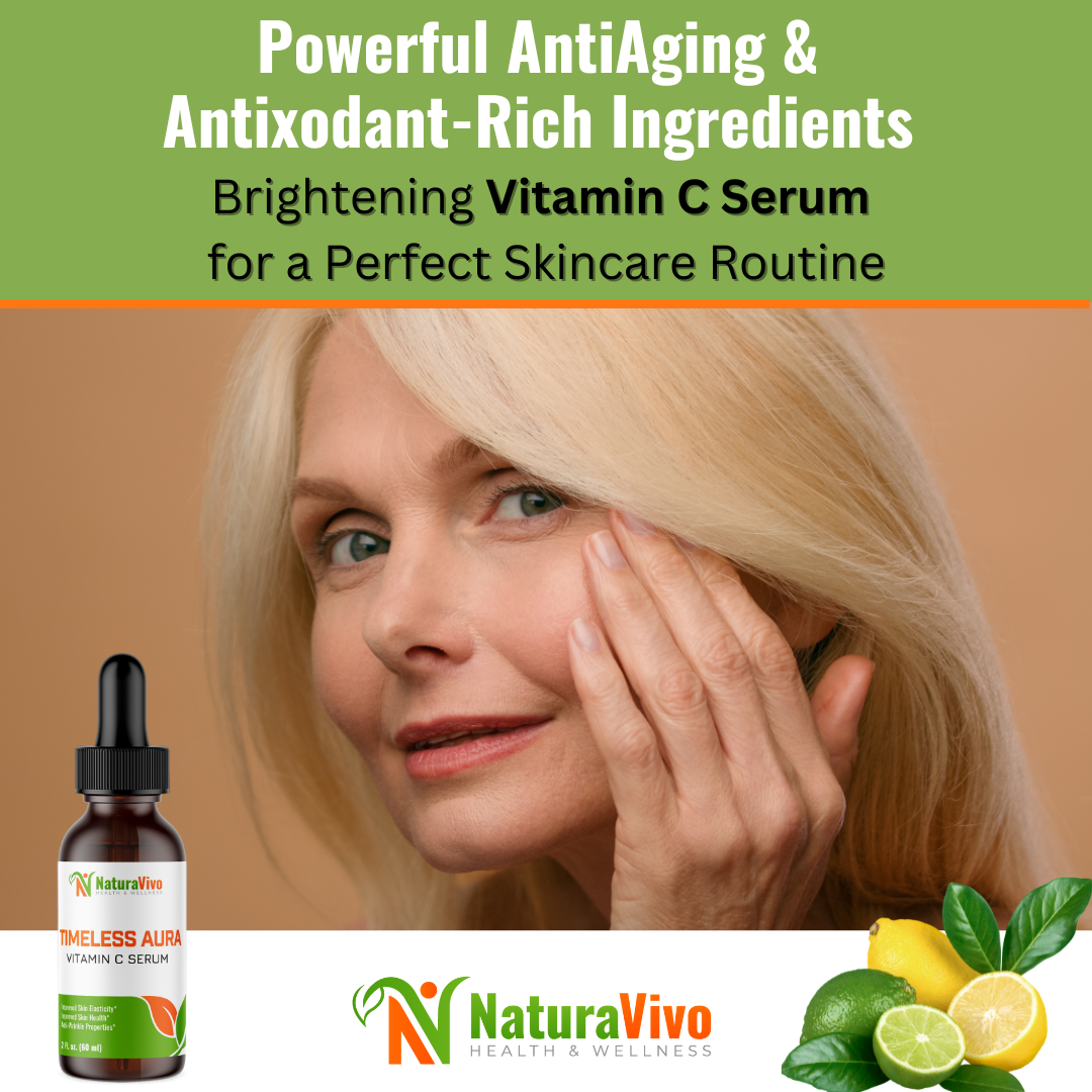 Timeless Aura Anti-Aging Vitamin C Serum - 2oz