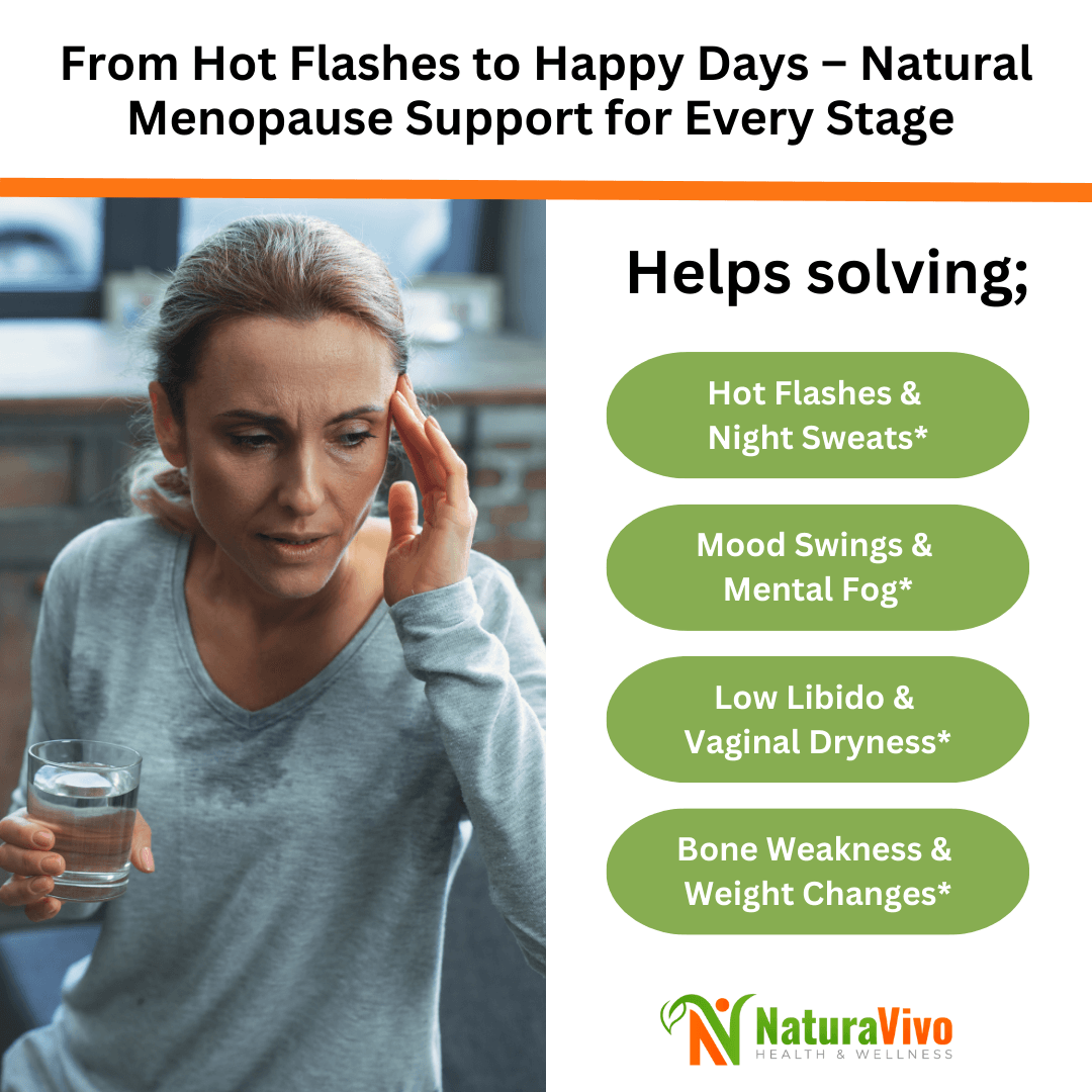 From Hot Flashes to Happy Days – Natural Menopause Support with Wild Yam Extract for Every Stage