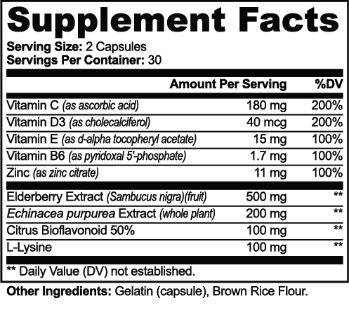 ImmunoShield Elderberry Plus with Vitamin C