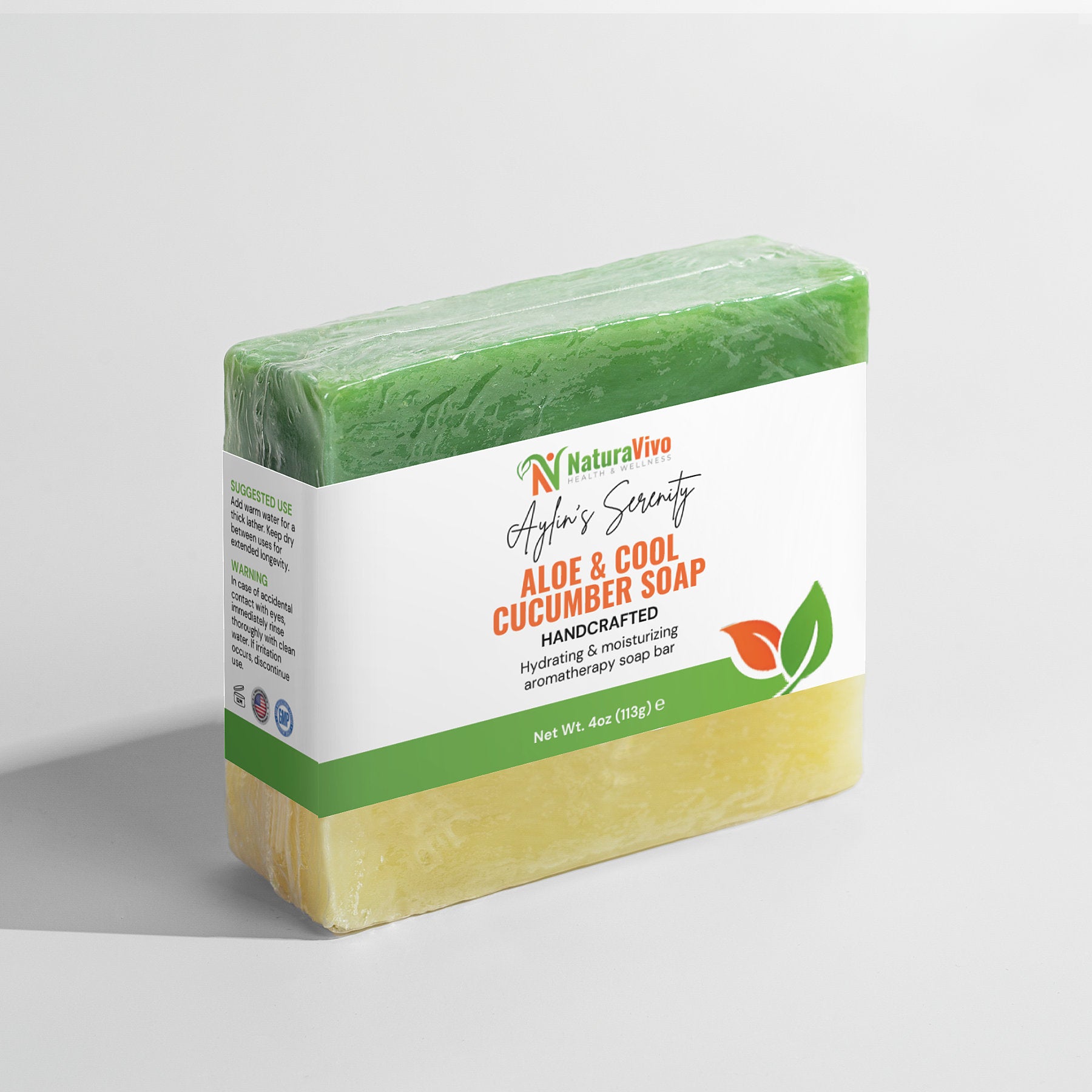 Aylin's Serenity - Aloe & Cool Cucumber Soap