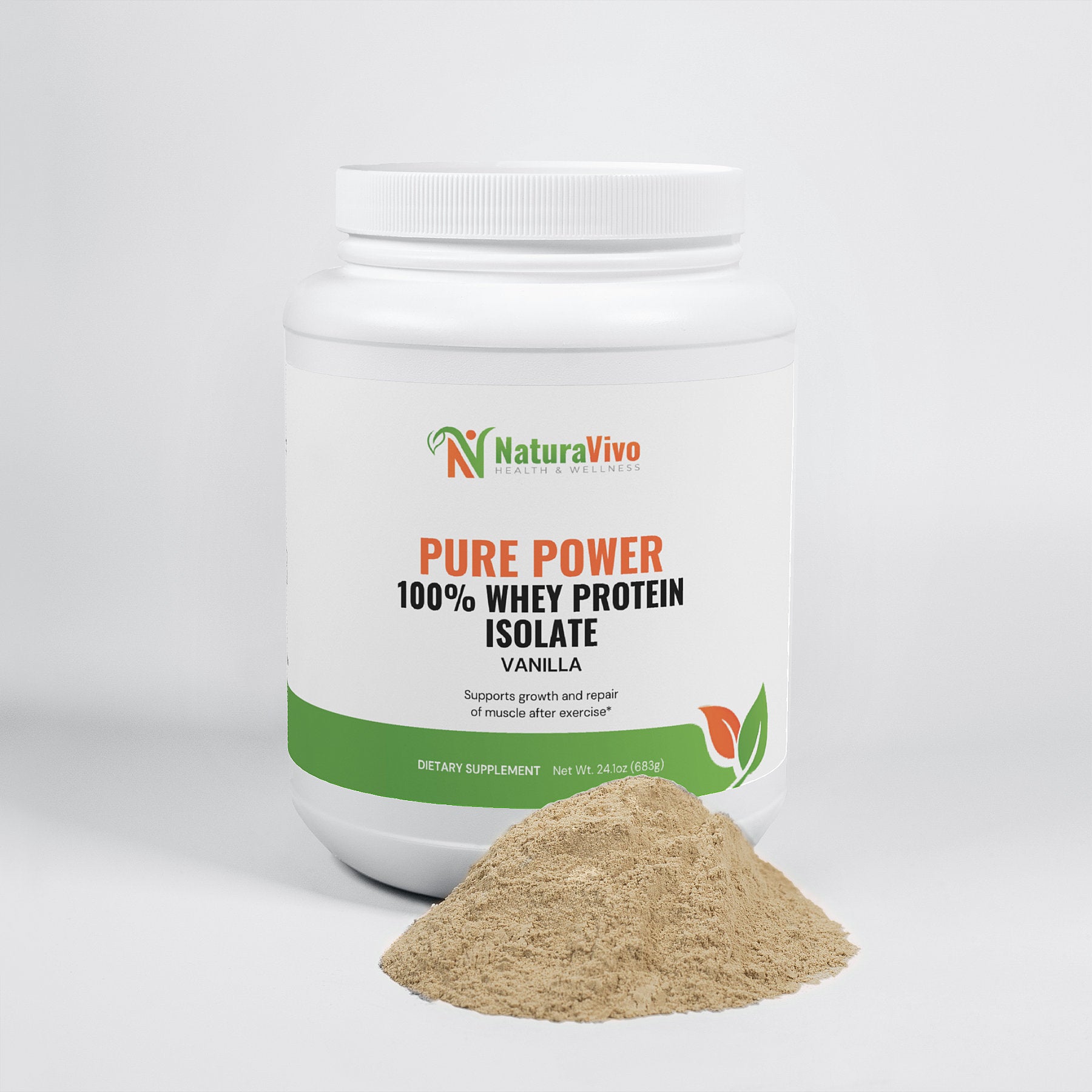 Pure Power 100% Whey Protein Isolate (Vanilla)