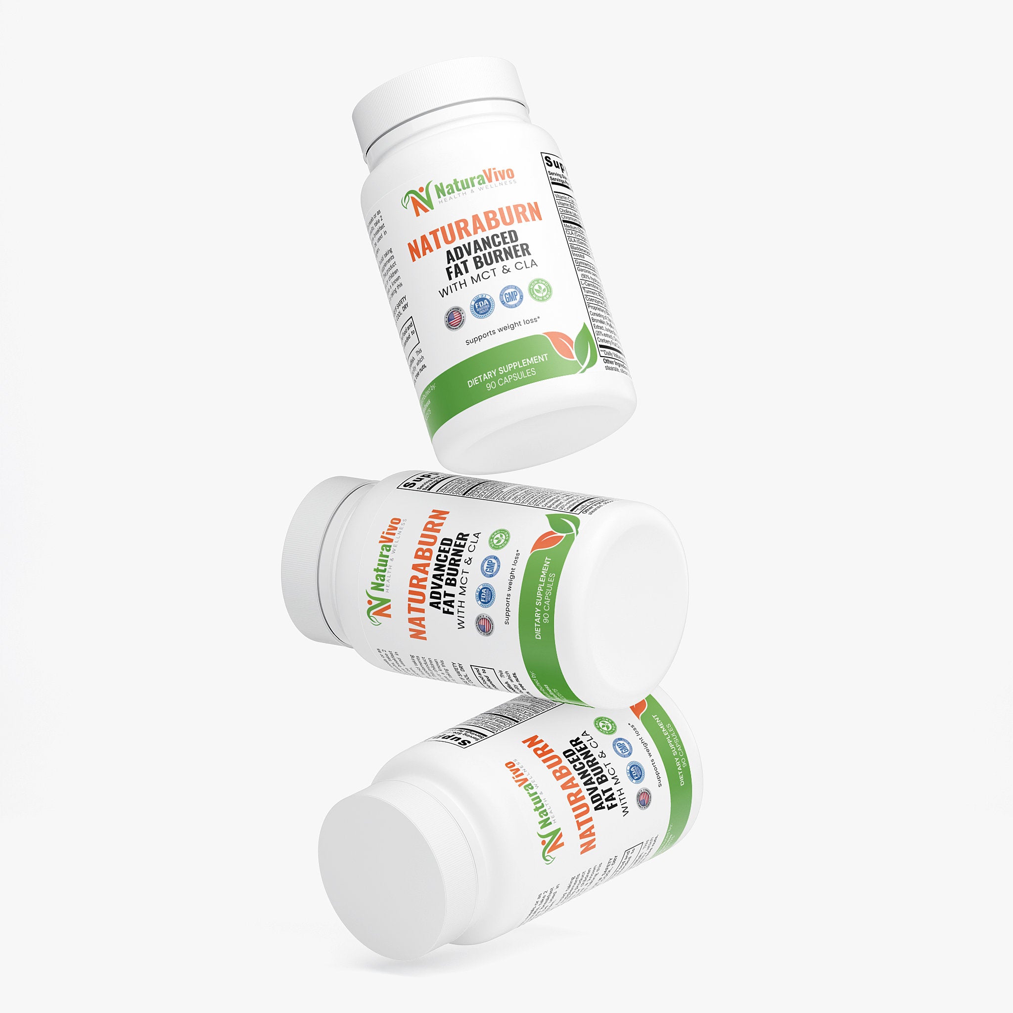 NaturaBurn Advanced Fat Burner with MCT & CLA