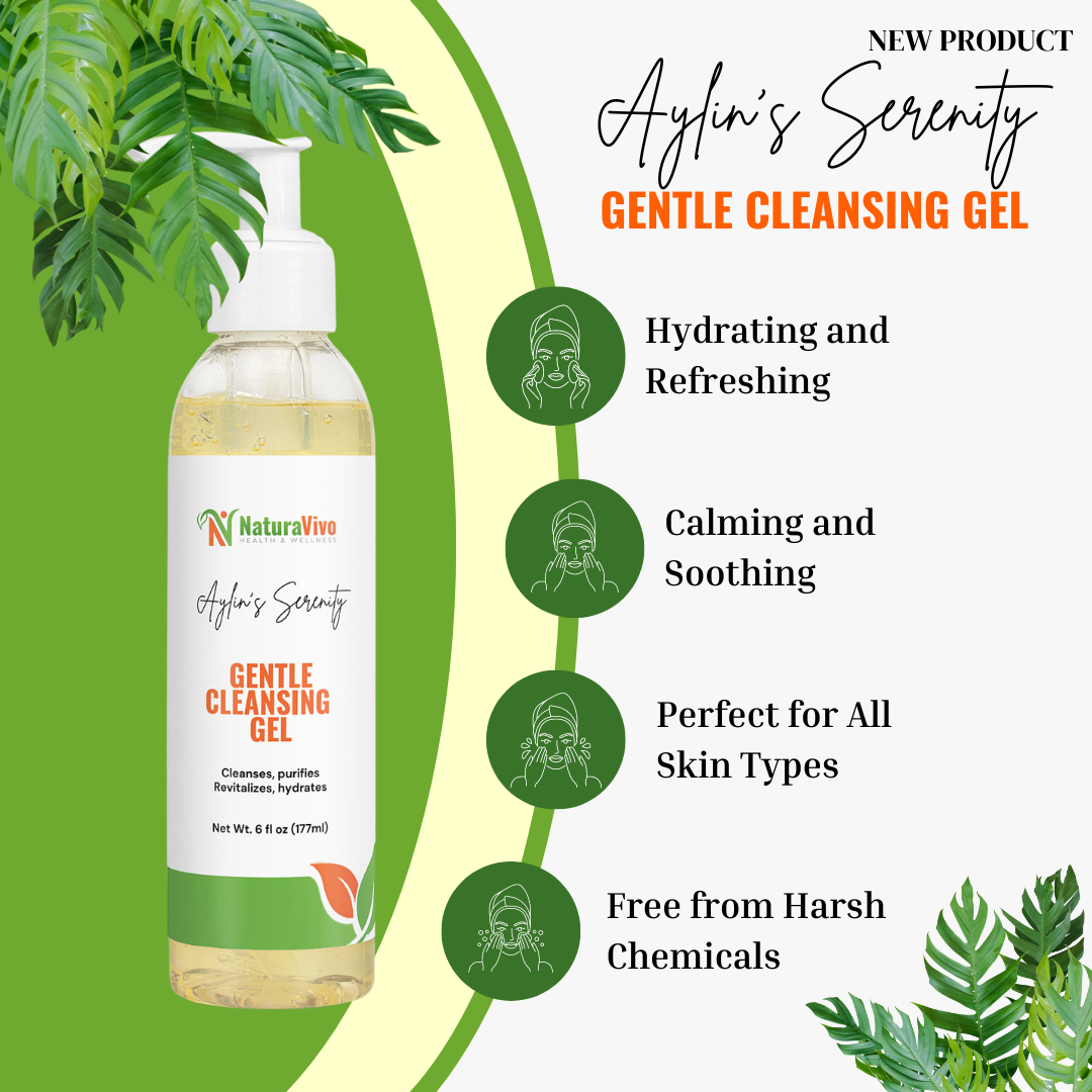 Aylin's Serenity - Gentle Cleansing Gel – Hydrating Cleanser with Watermelon & Apple Extracts | 6 fl oz