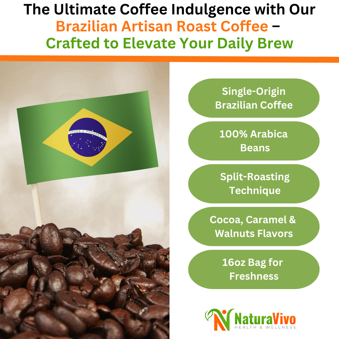 Brazilian Artisan Roast Coffee - 16oz